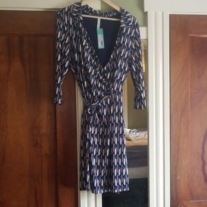 Gilli faux wrap dress